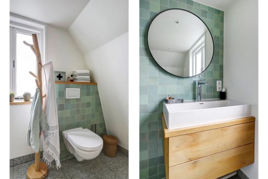 Badkamer met toilet